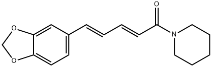 (E,E)-1-[5-(1,3-Benzodioxol-5-yl)-1-oxo-2,4-pentadienyl]-piperidine(94-62-2)